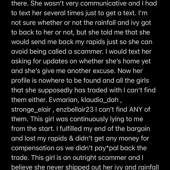 PLS READ ALPHALETE AMPLIFY SCAMMER. - Picture 6 of 16